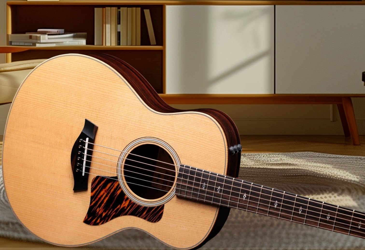 Read more about the article 音樂旅程的珍藏：TAYLOR 50周年紀念 GS Mini-e Rosewood LTD