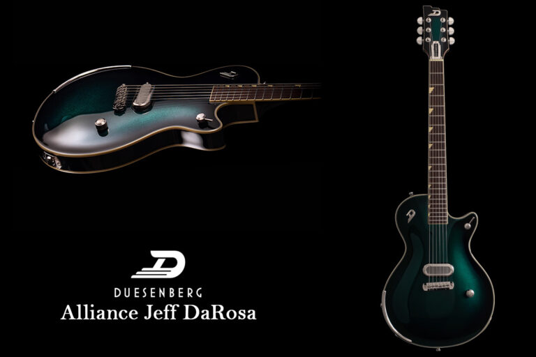 【 Duesenberg】ALLIANCE SERIES JEFF DAROSA：音樂與工藝的完美結合