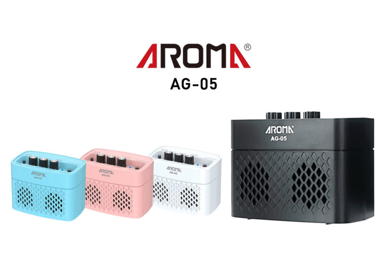 AROMA AG-05 迷你吉他藍牙音箱：小巧便攜，音質出色的好夥伴