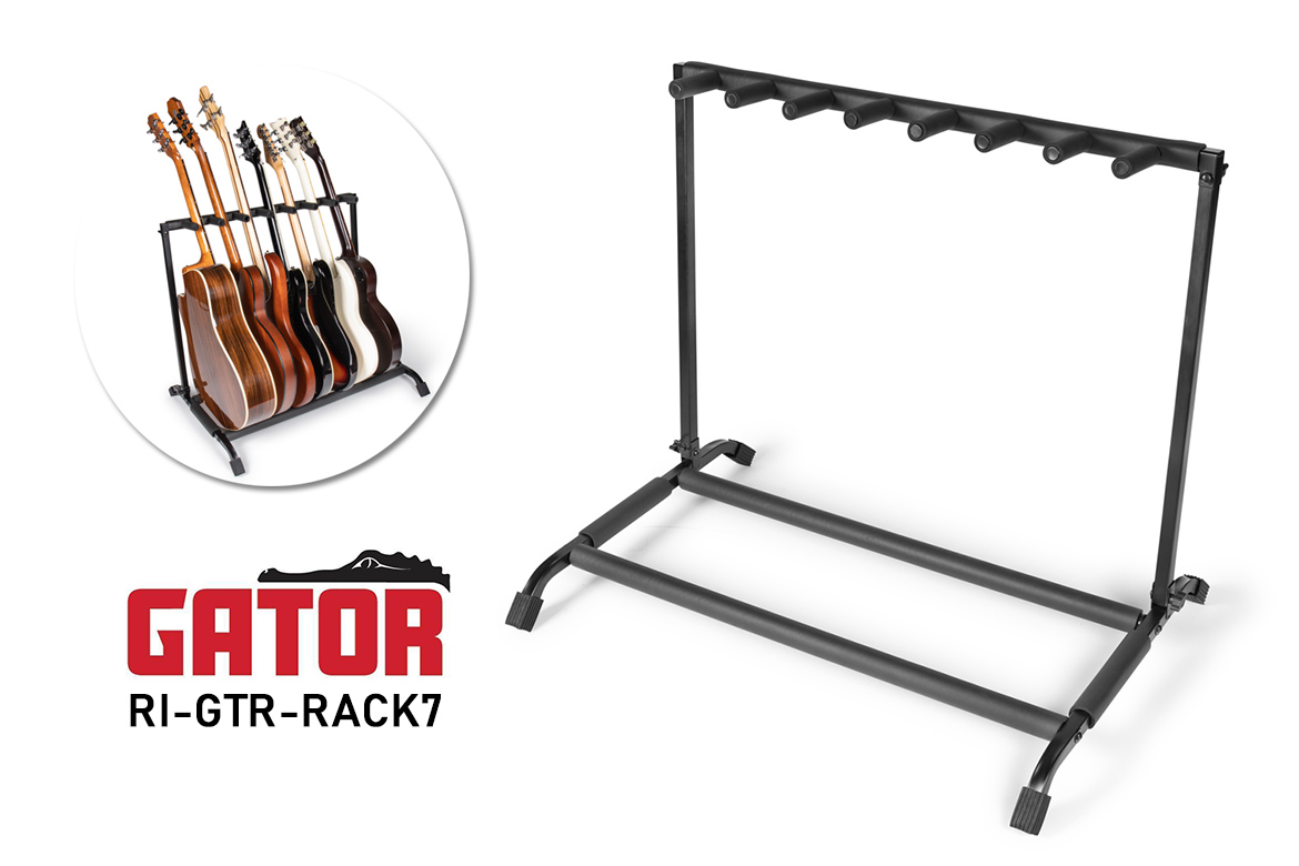 Read more about the article GATOR RI-GTR-RACK7 多支折疊吉他架介紹